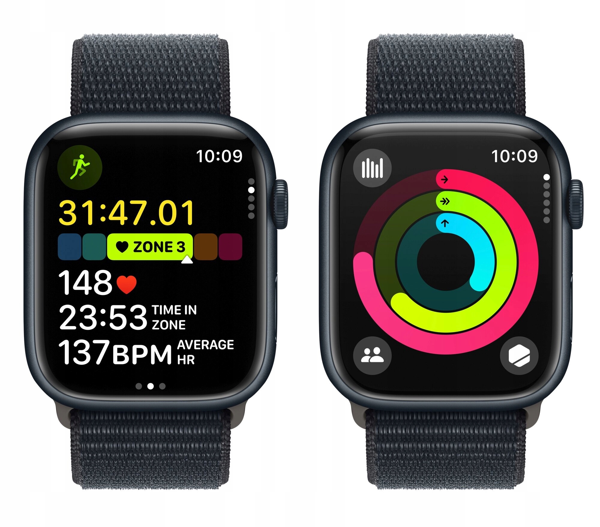 Smartwatch APPLE Watch 9 GPS + Cellular 45mm Kolor czarny