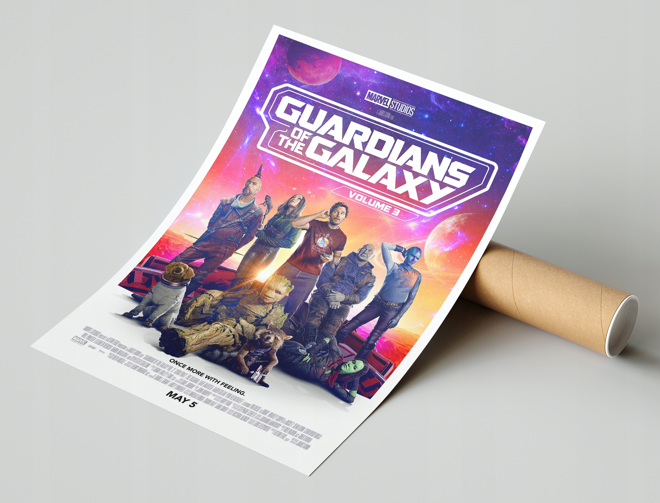 Plakat Strażnicy Galaktyki 100x70cm #197 Rodzaj bez ramy