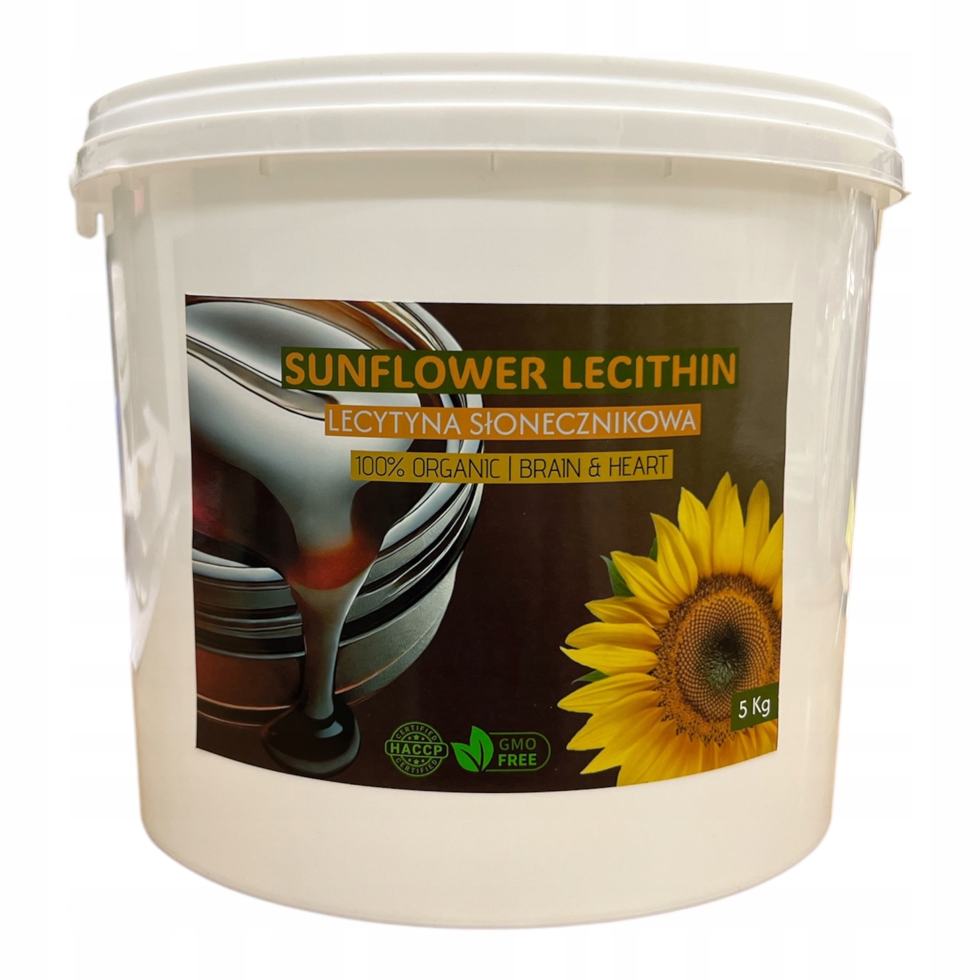 Tekutý slunečnicový lecitin 5 kg