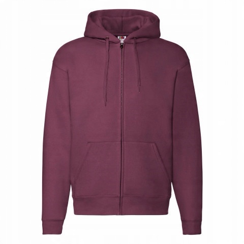 

Bluza męska Premium kaptur FruitLoom Burgund XL