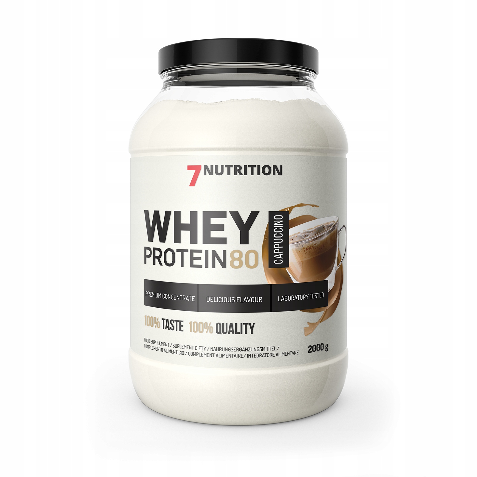 Protein Wpc Whey Protein 80 2 Kg Cappuccino 7NUTRITION