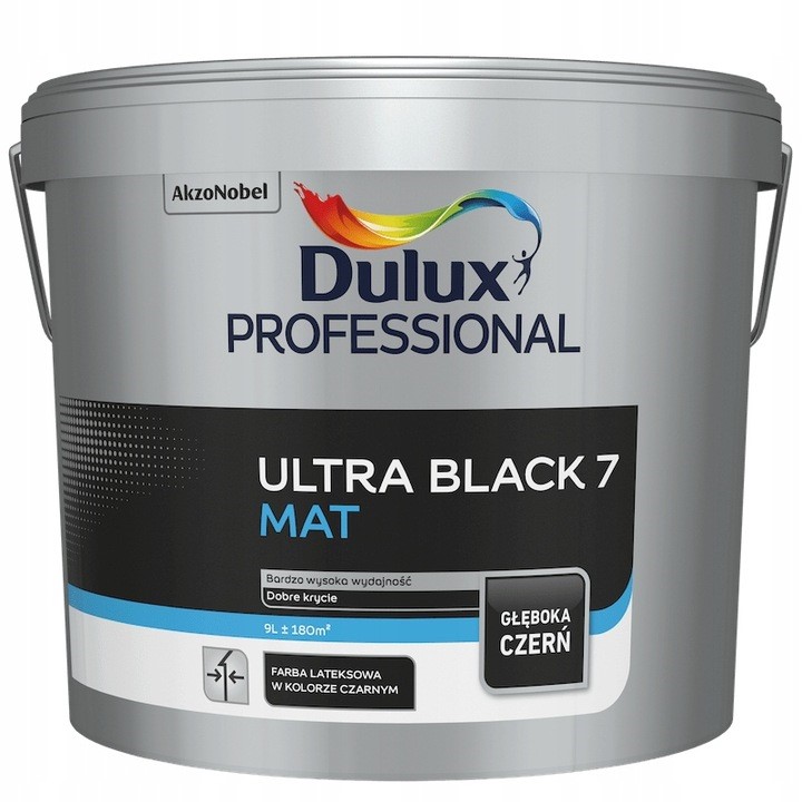 Farba Dulux Professional Ultra Black 7 Mat 5L