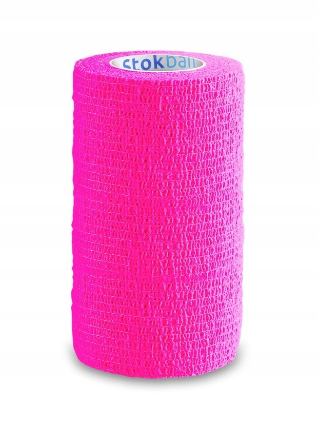 

Bandaż elastyczny flex 10cm x 4,5m Różowy