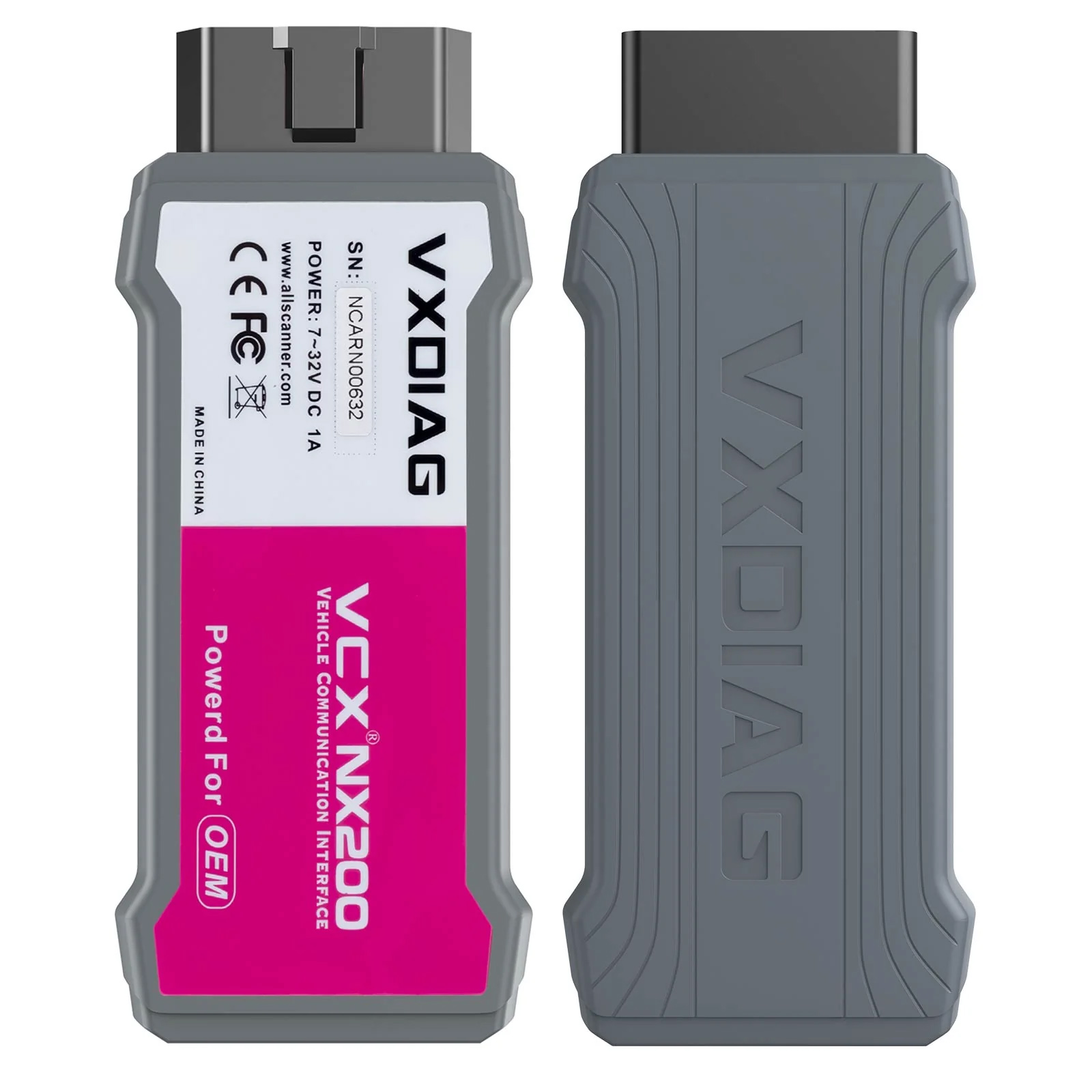 Interfejs VXDIAG VCX NANO RENAULT DACIA J2534 CAN CLIP OBD — zdjęcie 2