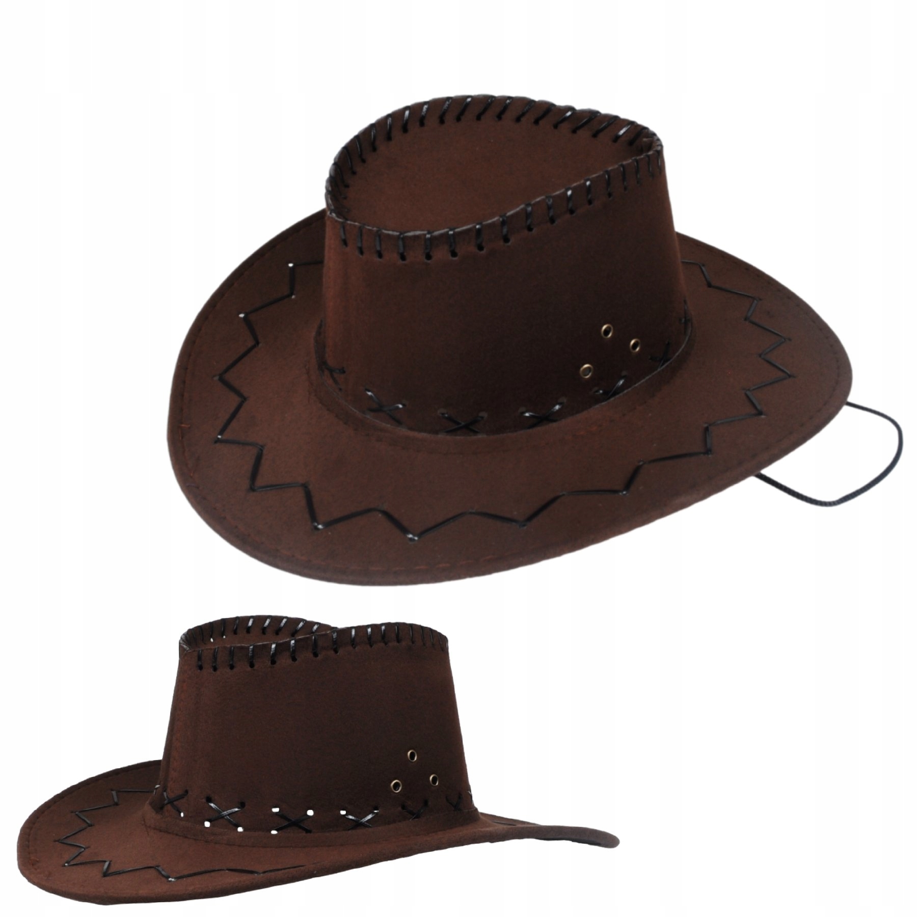 

Kapelusz Kowbojski Welur Western Męski Damski