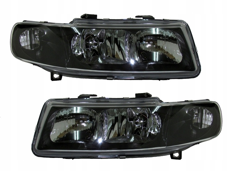 Komplet Světlometů Seat Leon Toledo 1999-2005 Levý Pravý Homologace H1+H7