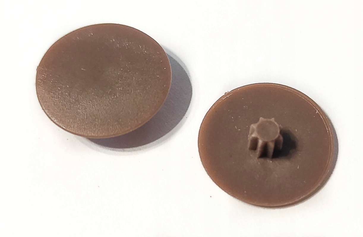 

Zaślepka Mimośrodu 17mm torx 100szt Dąb