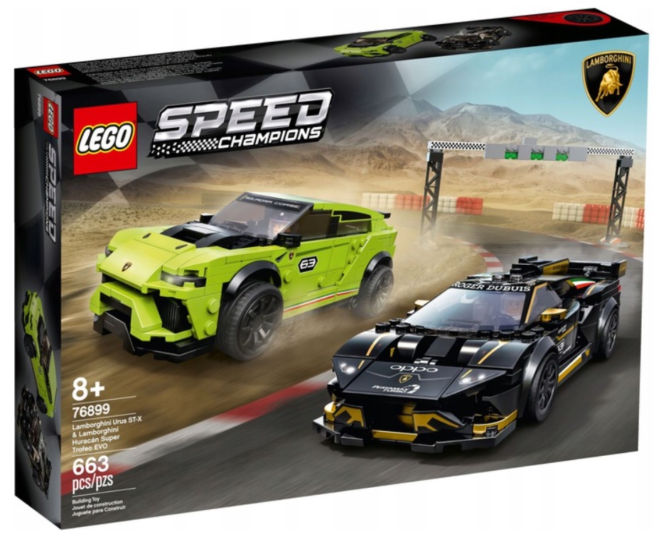 

Lego Speed Champion 76899 Lamborghini Urus Huracan