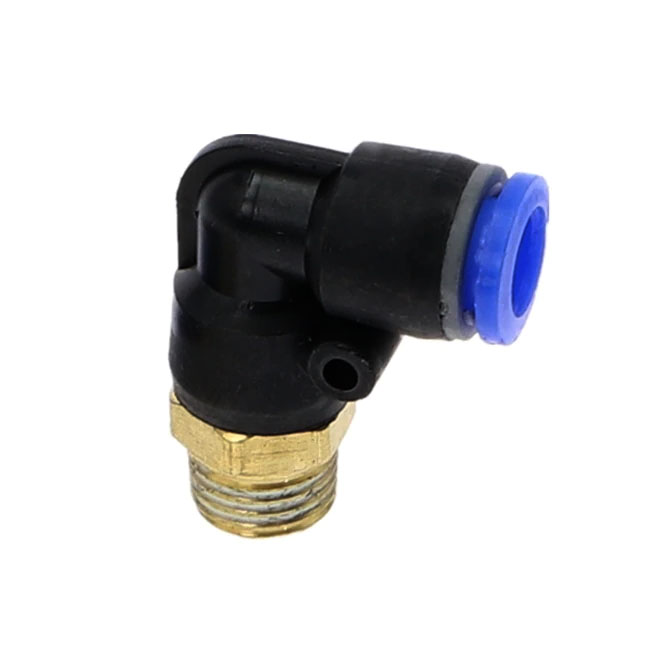 

Złączka wtykowa 8mm 1/4 pneumatyczna 90 kolanko pu