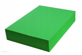 

Papier Brystol Kolorowy Zielony 160 G A4 50 Ark