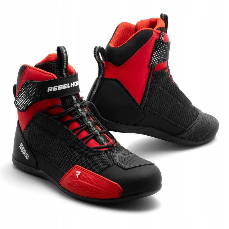 Motocyklové Topánky Rebelhorn Swift Black Red 39
