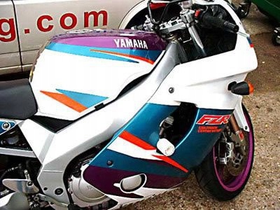 Padacie Vzduchy Classic Rg Racing Yamaha FZR600R Čierna