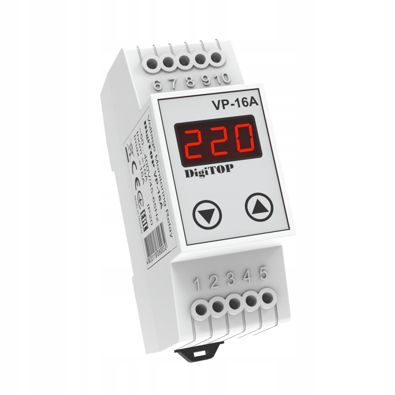 

Przekaźnik napięciowy DigiTOP VP-16A