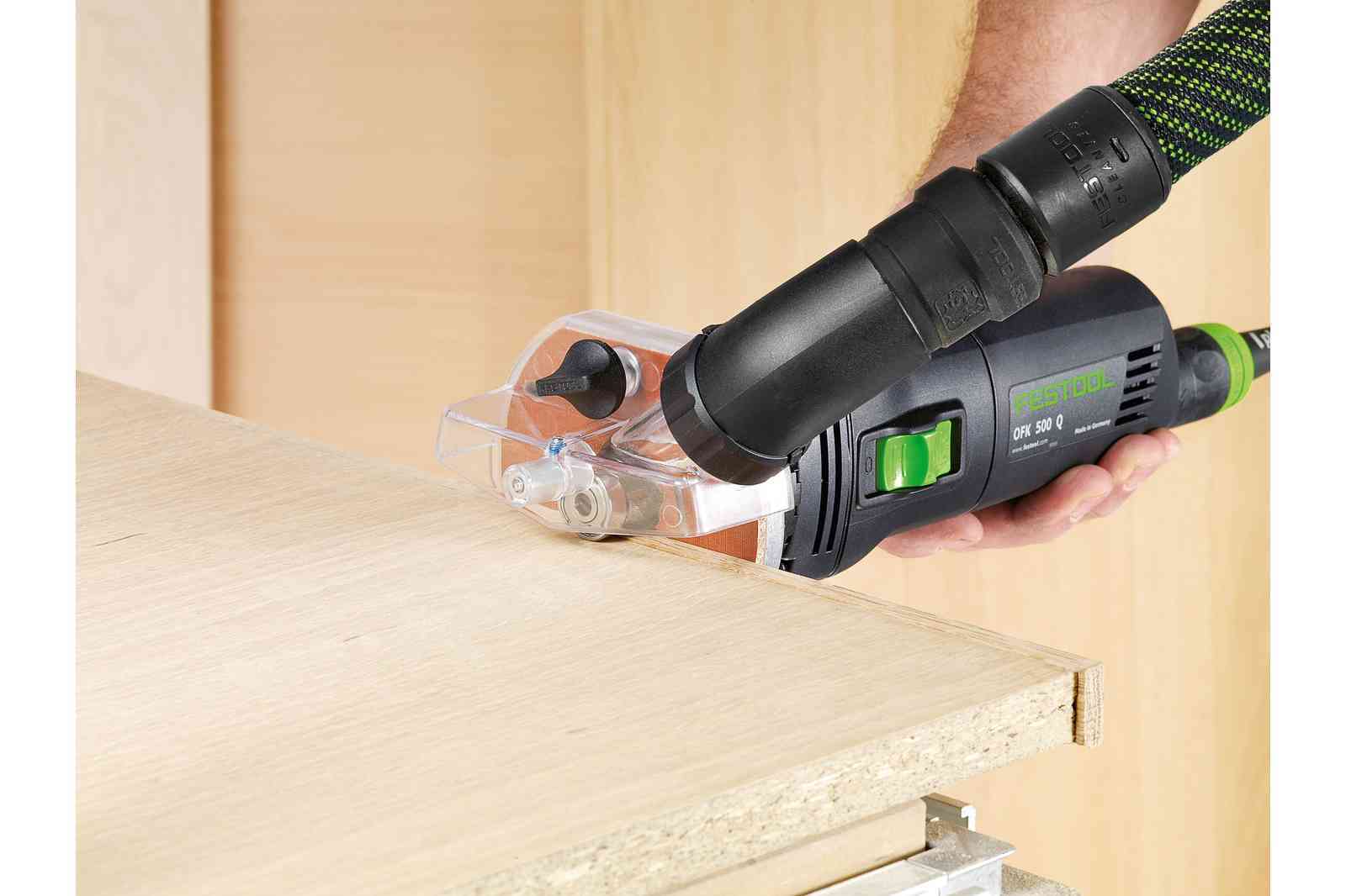 Festool Frezarka do krawędzi OFK 500 Q-Plus R2 - 576227 Rodzaj frezarki krawędziowa