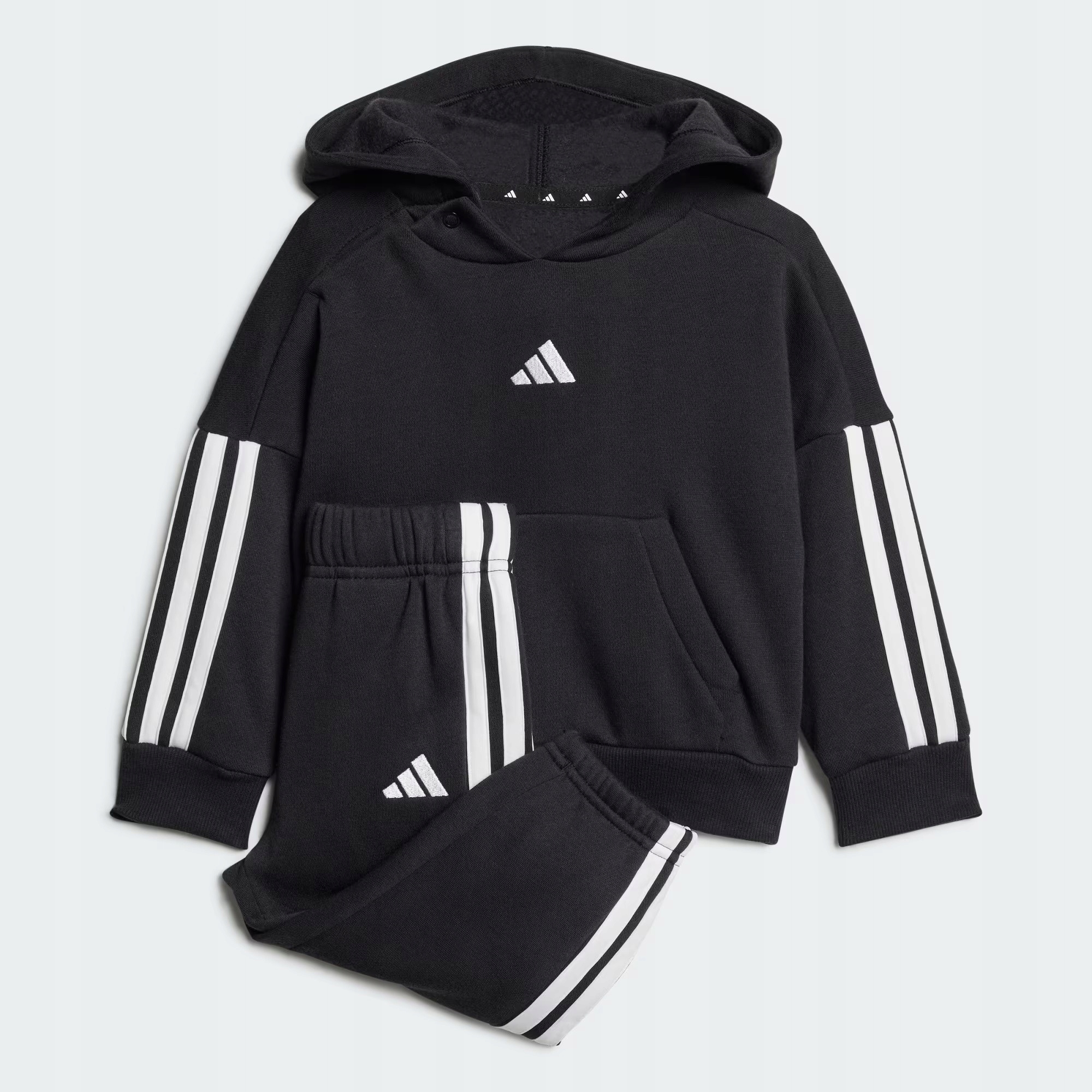Dres dziecięcy Adidas Essentials czarny JD6484