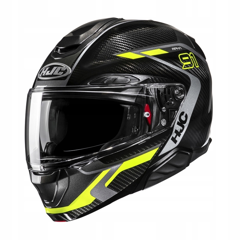 Hjc RPHA91 Carbon Lagos Čierna/žltá (L)