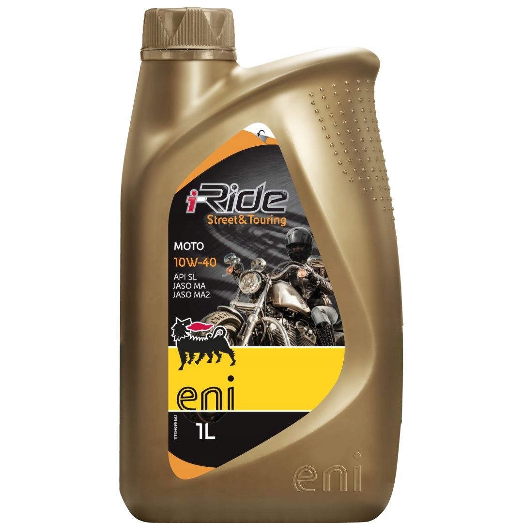 zapoznaj się z opisem Agip Eni Olej Silnikowy I-ride Moto 10W40 1L