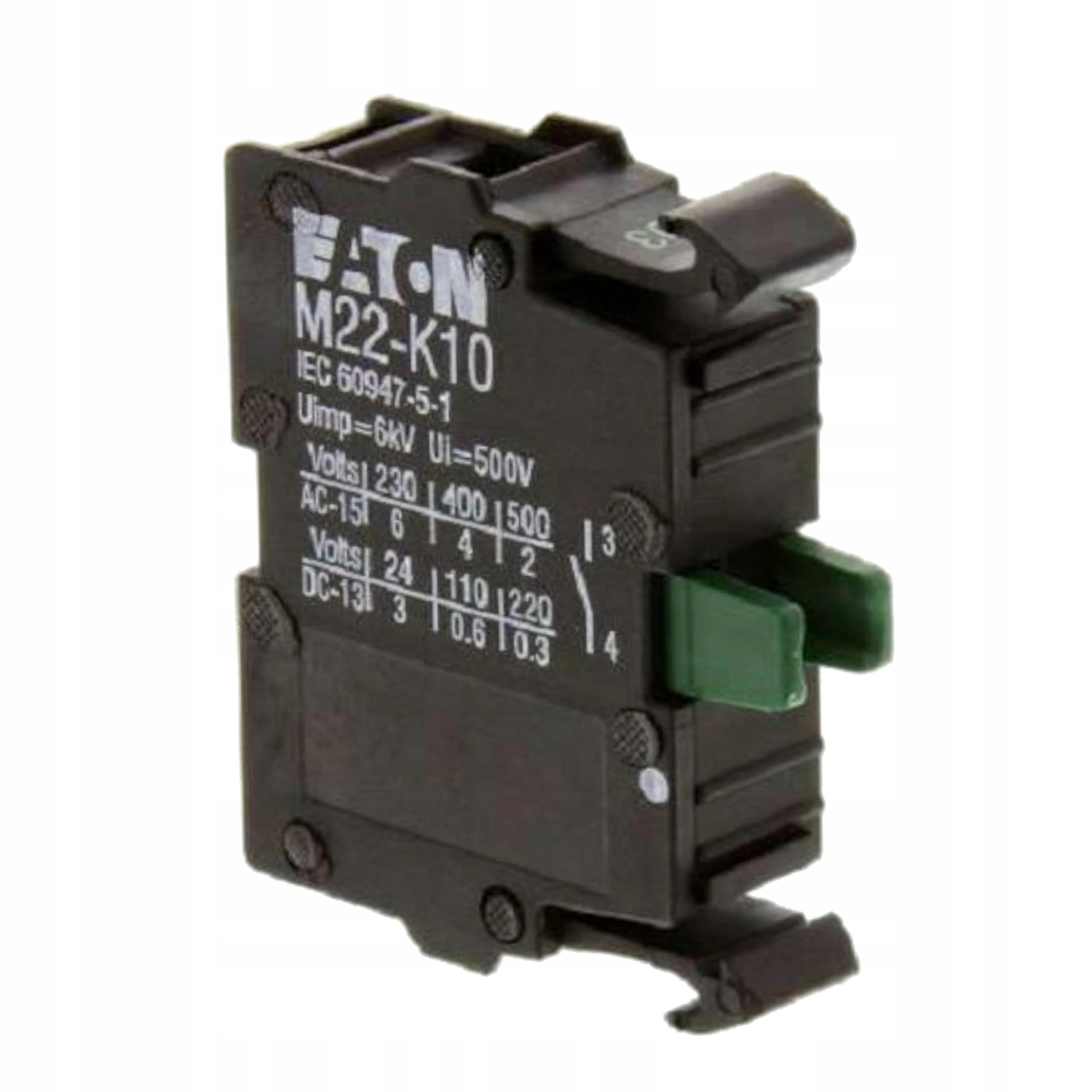 

M22-K10 Styk pomocniczy 1Z montaż czołowy 216376