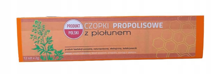 

Naturalne czopki propolisowe z piołunem