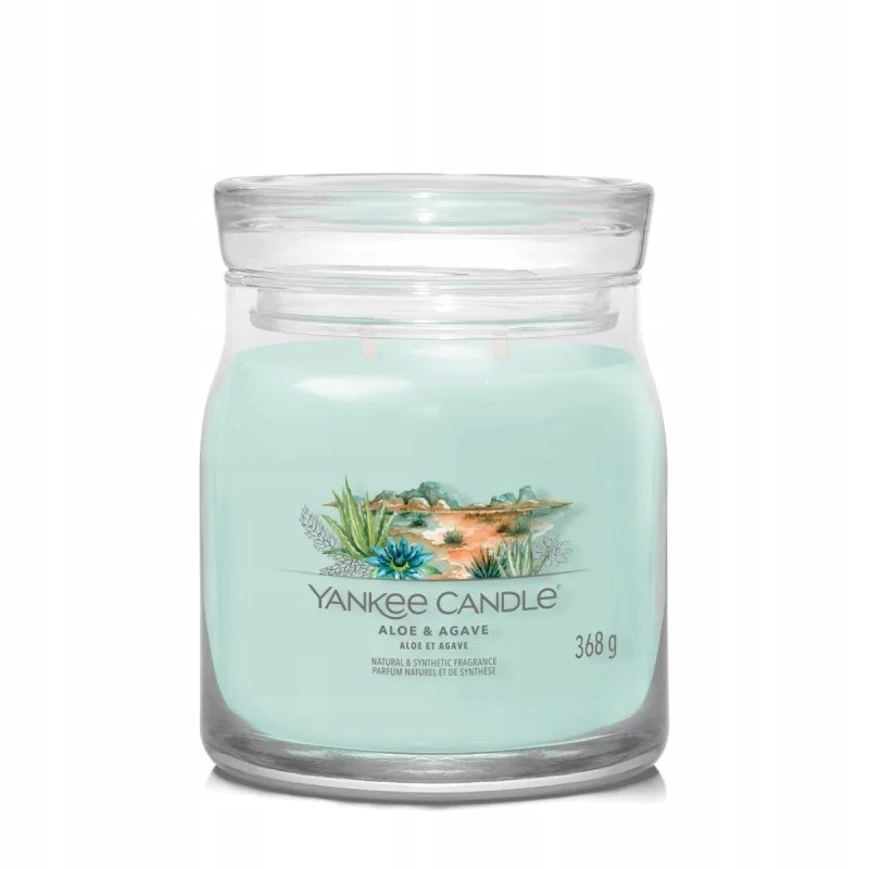 Střední svíčka Signature Aloe & Agave Yankee Candle