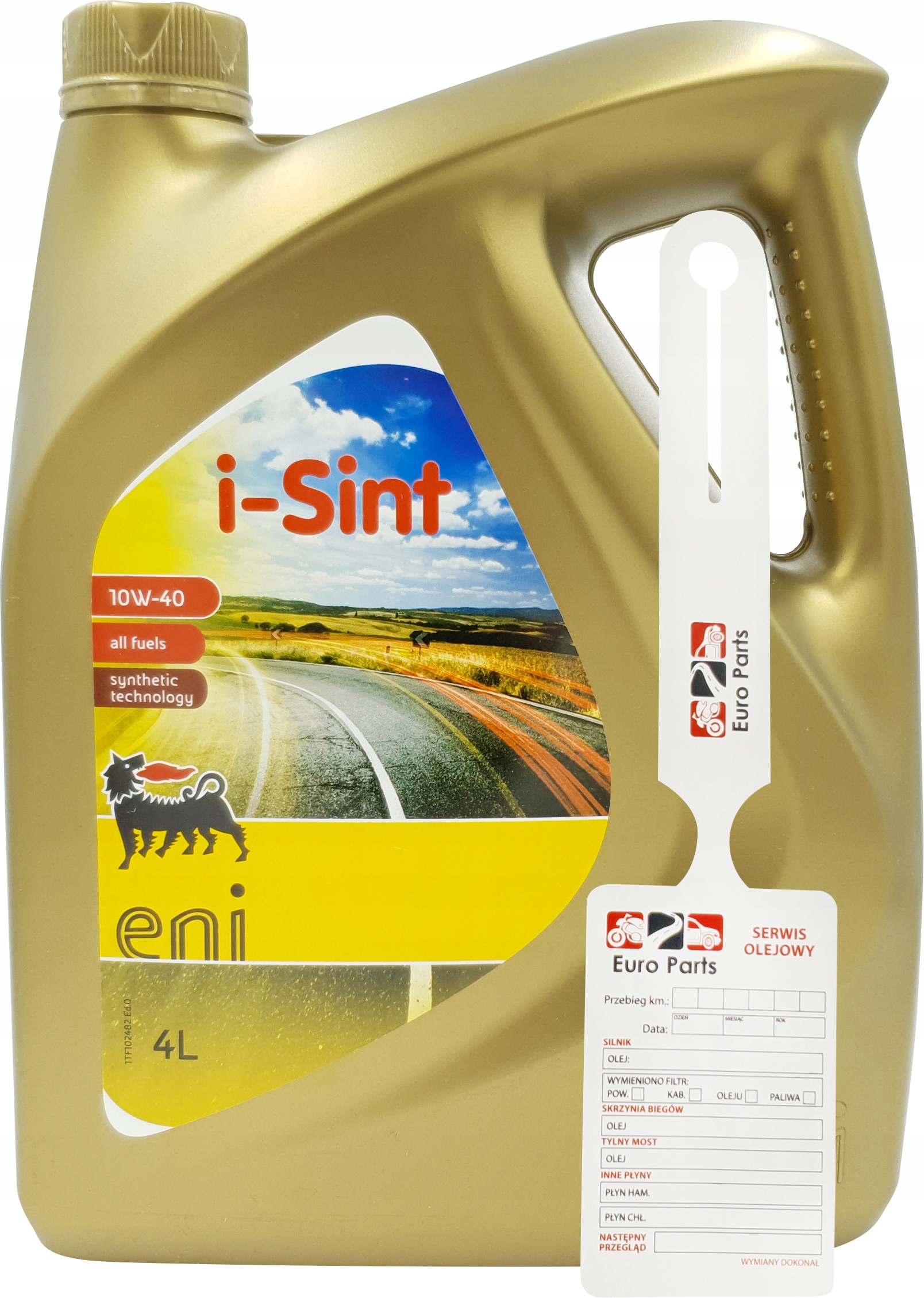 

Agip Eni I-sint 10W40 4L Acea A3/B4 Mb 229.3