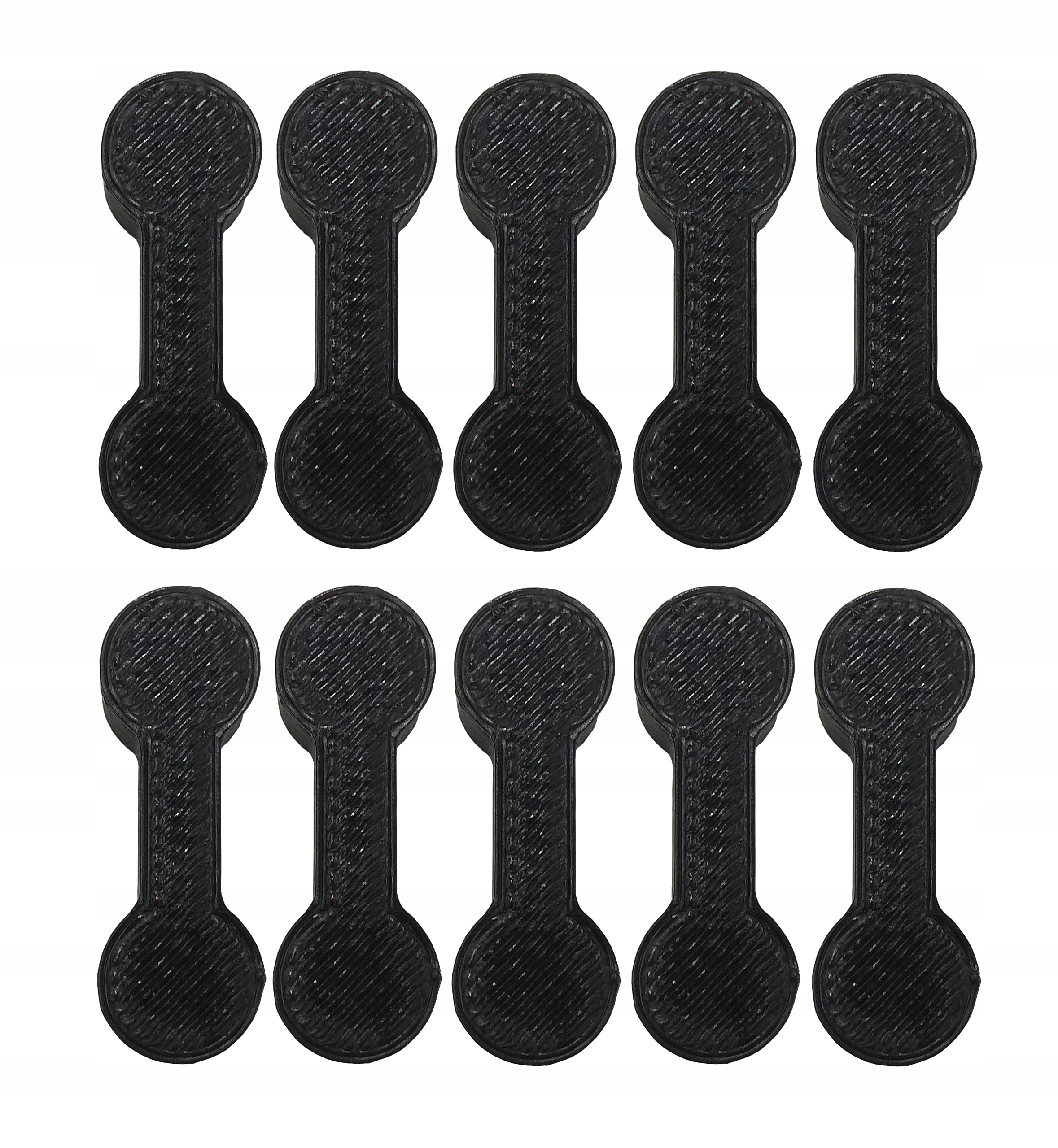 

10x Łącznik torów Brio Ikea Bigjigs męski czarny
