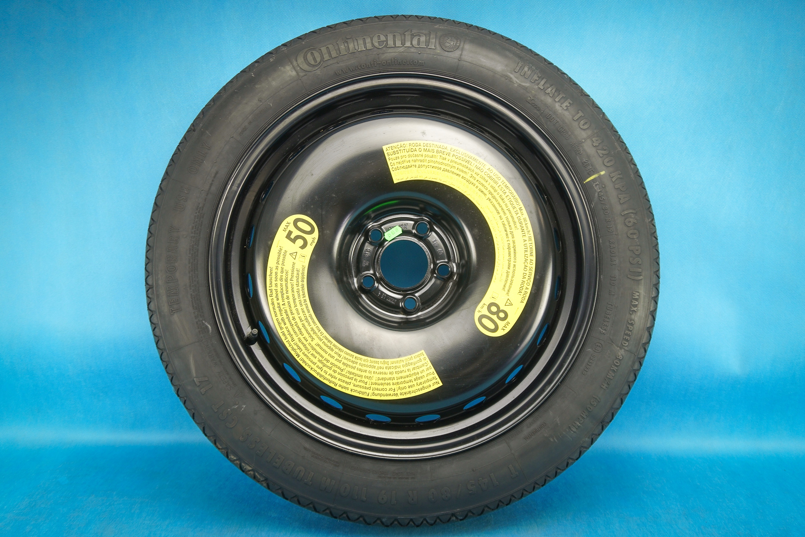 wheel spare spare tyre Audi A8 S8 4H 4H0601027E