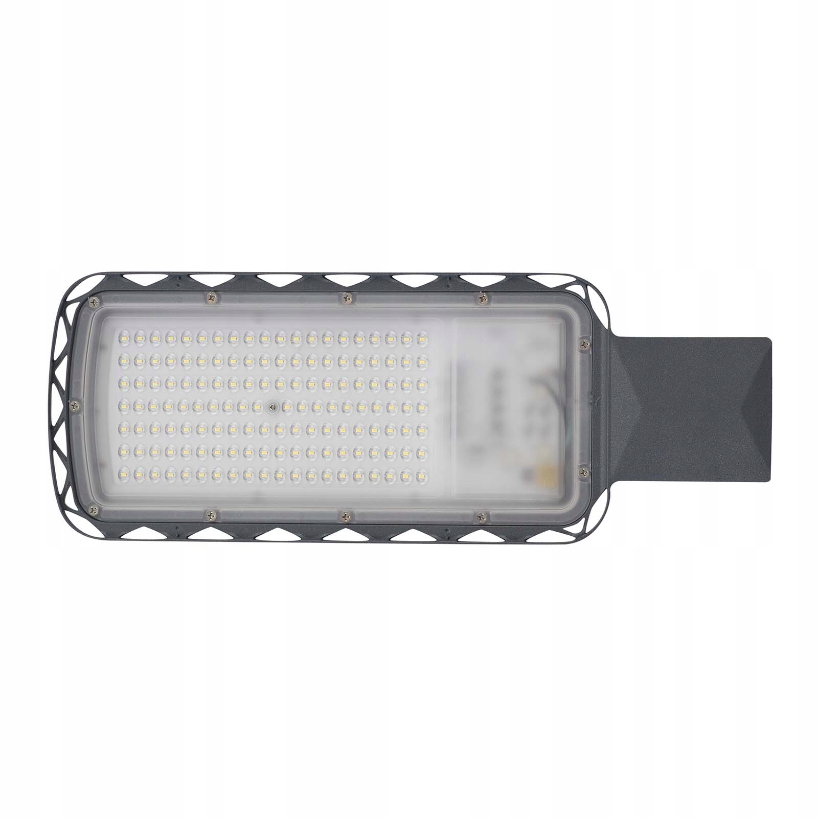 Led pouliční lampa Průmyslové silniční svítidlo 100W 10500lm 6500K IP65 Šedá
