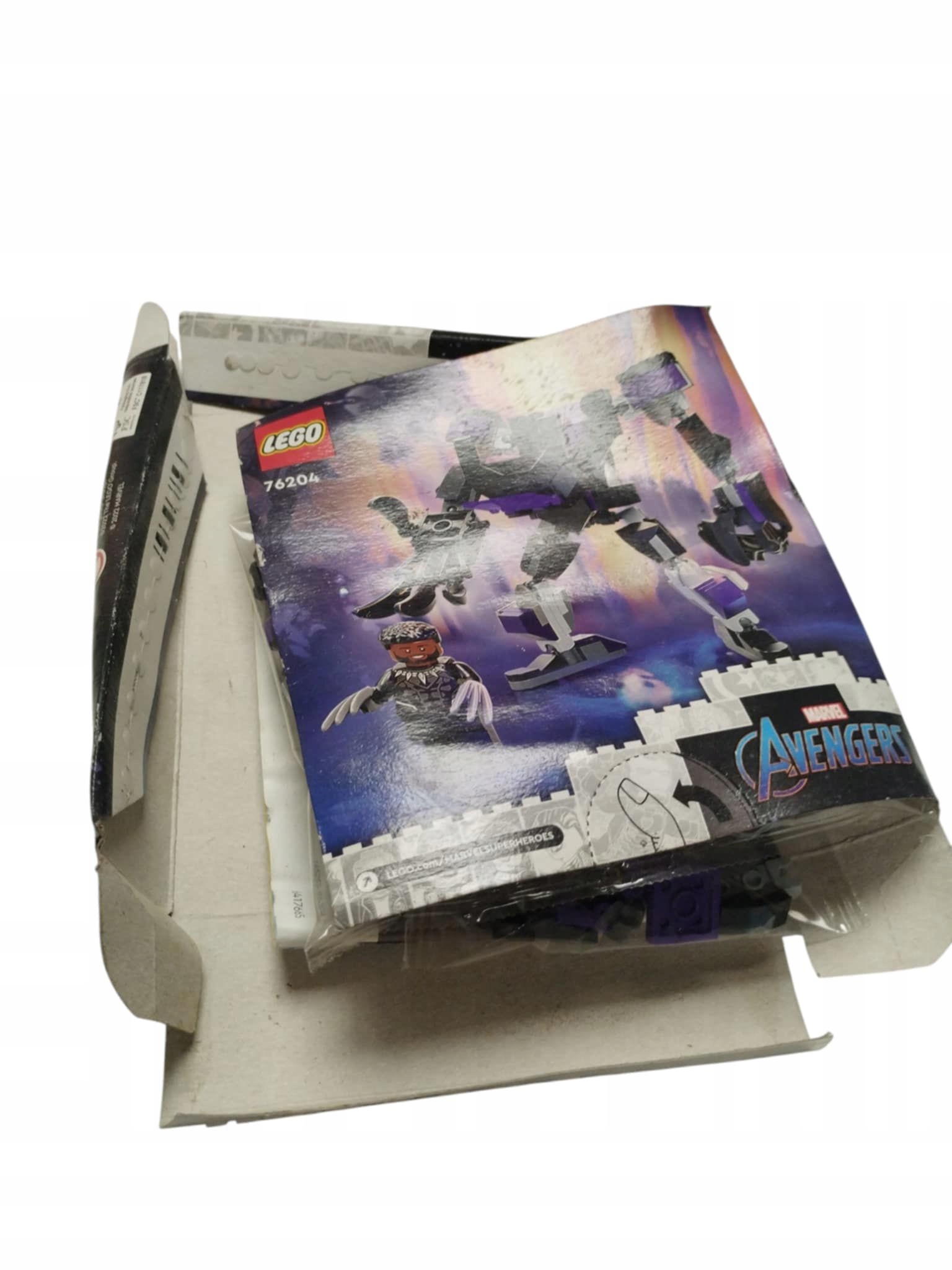 Lego Heroes Black Panther Mech Nr. 76204 Zamoknięty Przez Burzę.