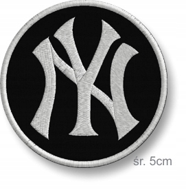 

Naszywka termo naszywki- Ny New York 5 cm Haft