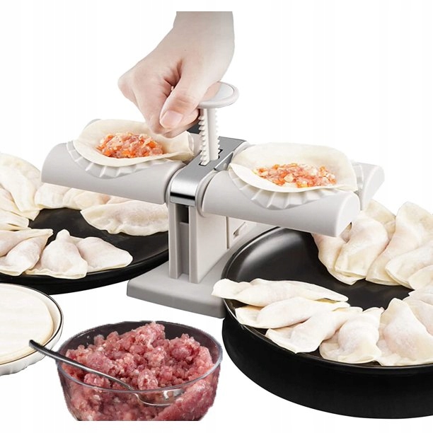 FORMA DO ROBIENIA LEPIENIA PIEROGÓW MASZYNKA Kolor dominujący biały