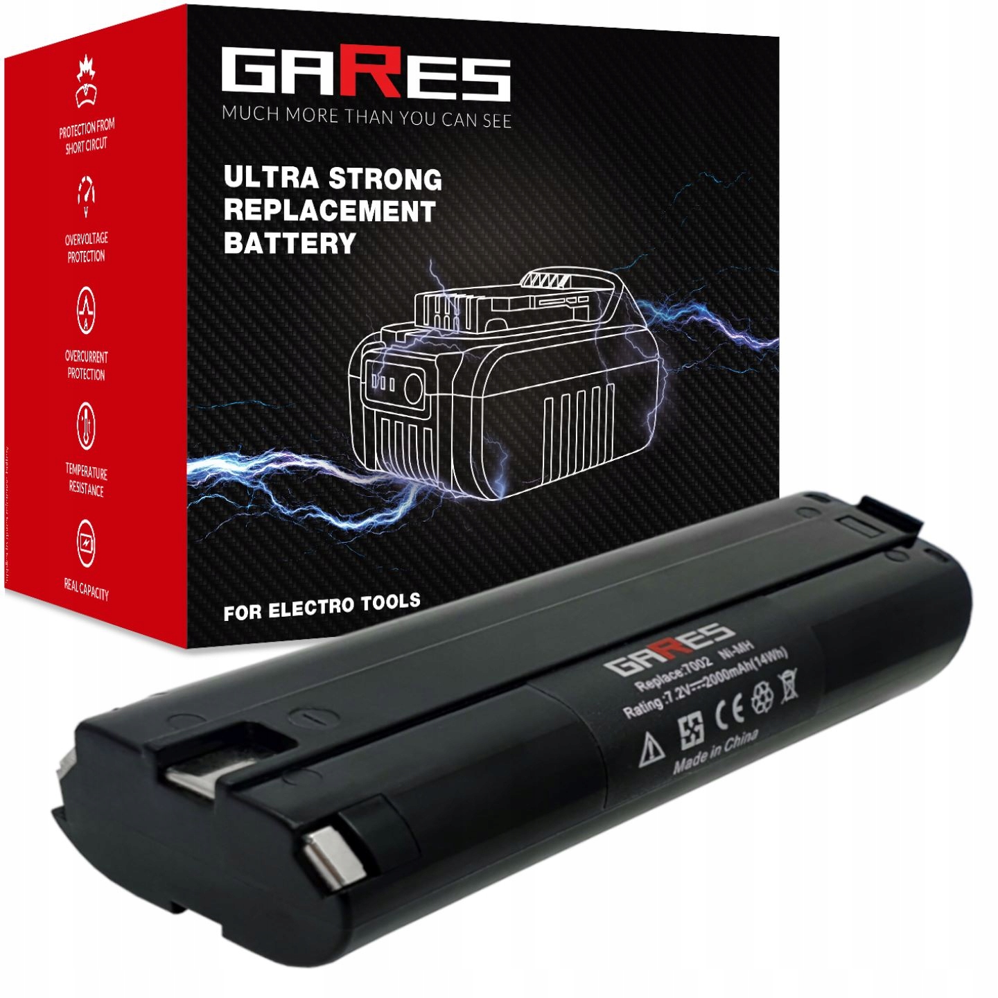 Bateria Akumulator do Makita 6072D 6075D 6073DWK 6022DW 6073D 7,2V 2Ah