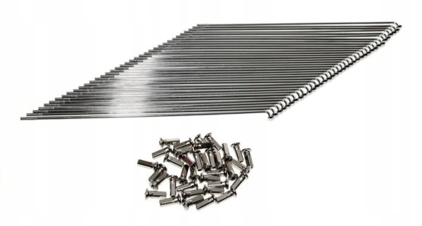 

Szprychy nyple Romet Komar 19 cali 210mm chrom 36