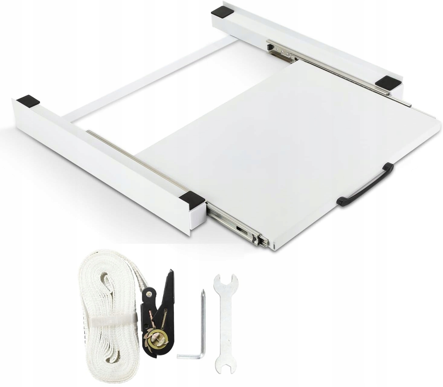 Łącznik z półką do suszarki pralki uniwersalny