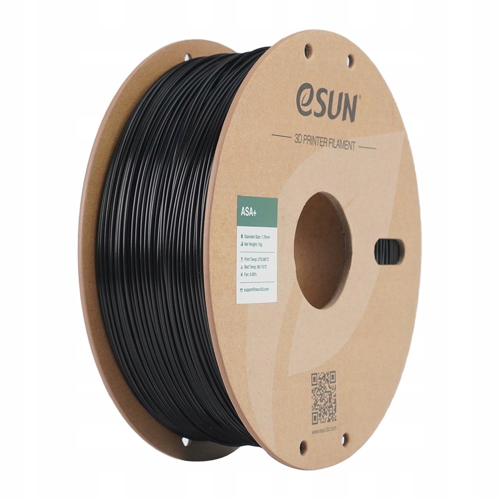 Filament eSUN Asa+ Czarny Black 1KG