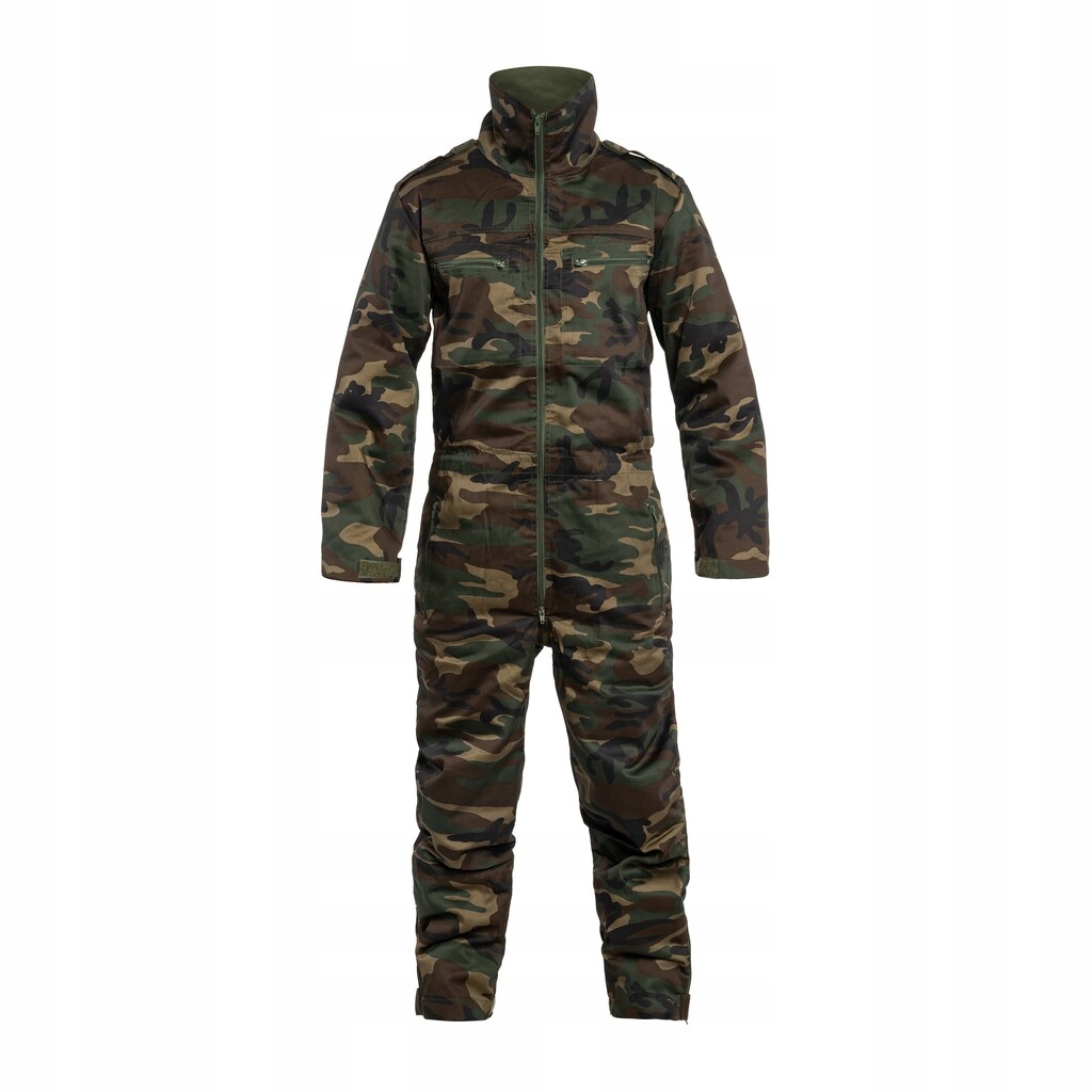 Vojenský taktický oblek maskáčový Brandit Tank Suit Woodland XL