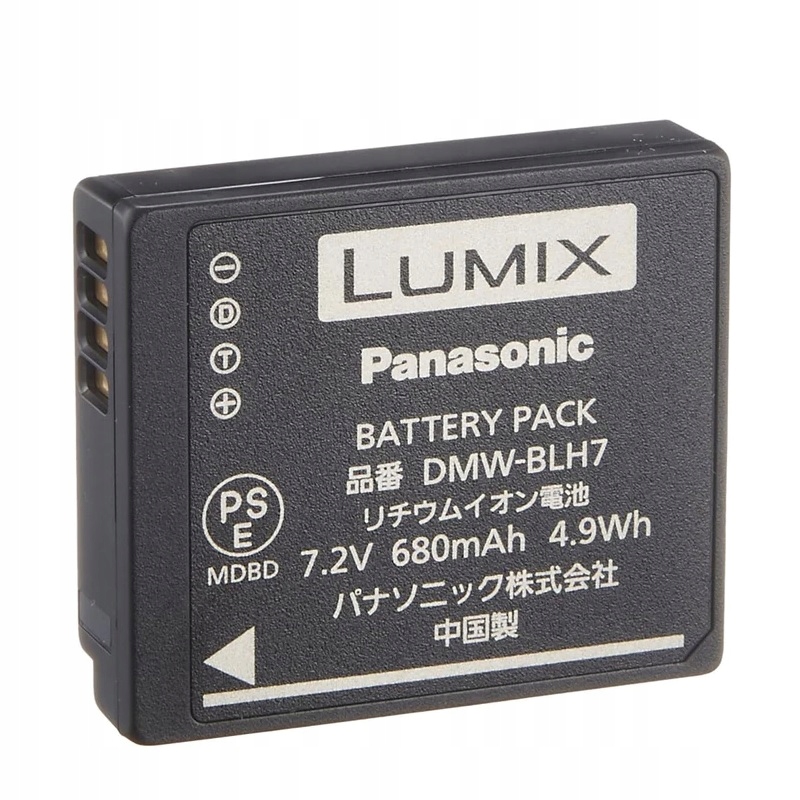 Panasonic DMW-BLH7 Akumulátor Nový Originál Gw. 24 m