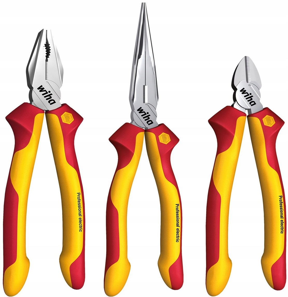 Sada Kleští Profesional Electric Vde 3 Kusy Originál Wiha 26852