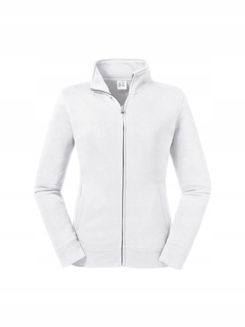 Dámská rozepínací mikina Authentic Russell Bílá XL