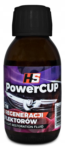 Powercup Płyn Do Regeneracji Odnowy Renowacji Lamp Reflektorów Samochodowyc