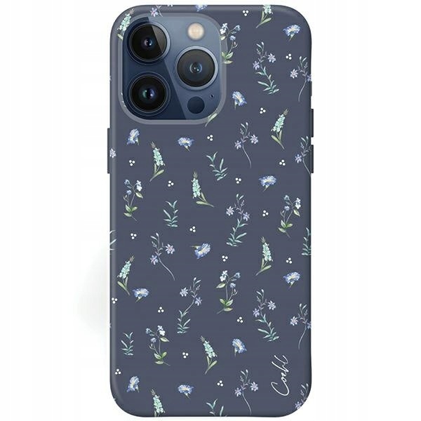 Etui Uniq Coehl Prairie na iPhone 15 Pro Max granatowe