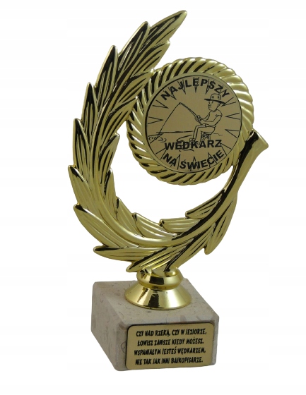 

Statuetka Trofeum Puchar na Zawody Wędkarskie