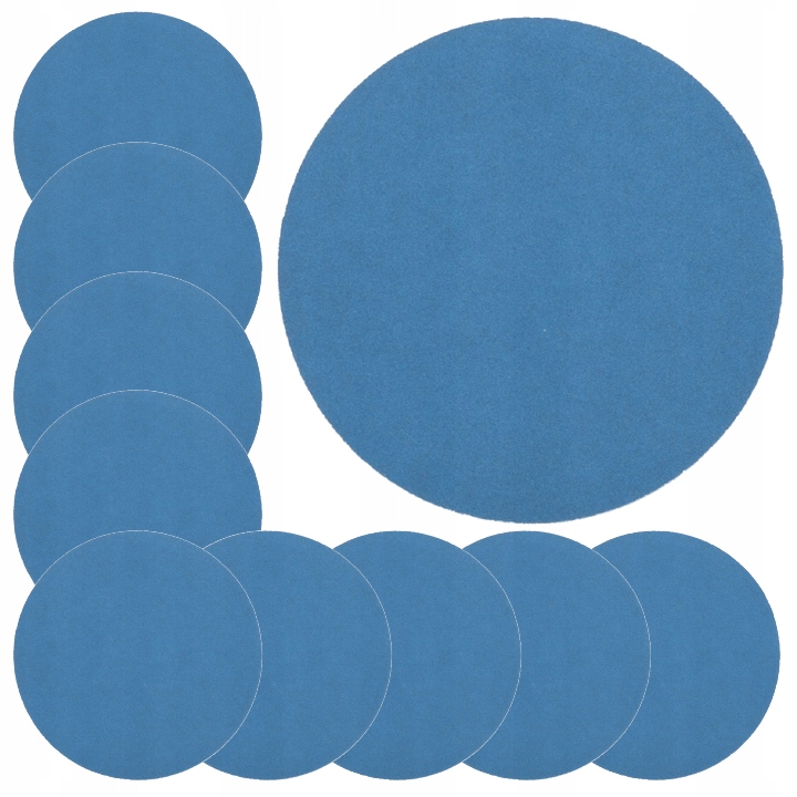 KRĄŻEK ŚCIERNY PAPIER NA RZEP CYRKON NORTON 125 INOX P40 10szt