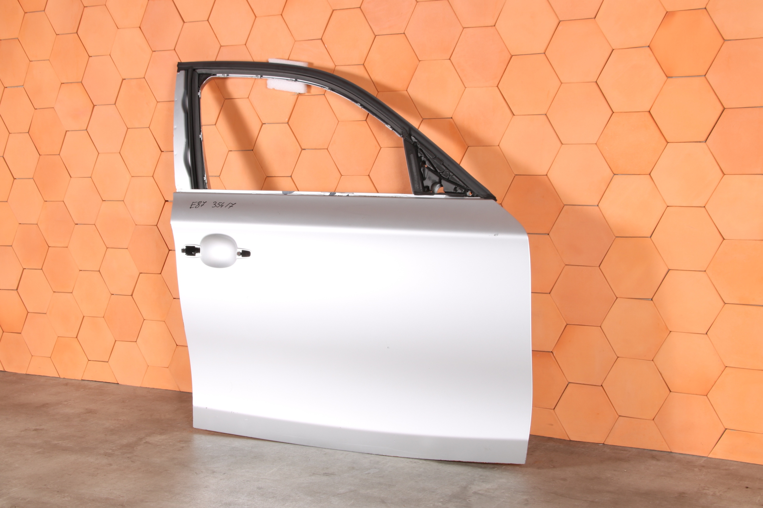 BMW E87 door right right front front TITANSILBER 354/7