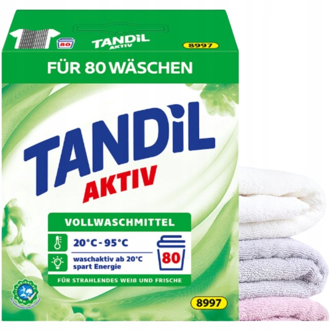 Tandil Proszek Do Prania Białego Przeciw Szarzeniu Plamy 5,2 kg 80 prań