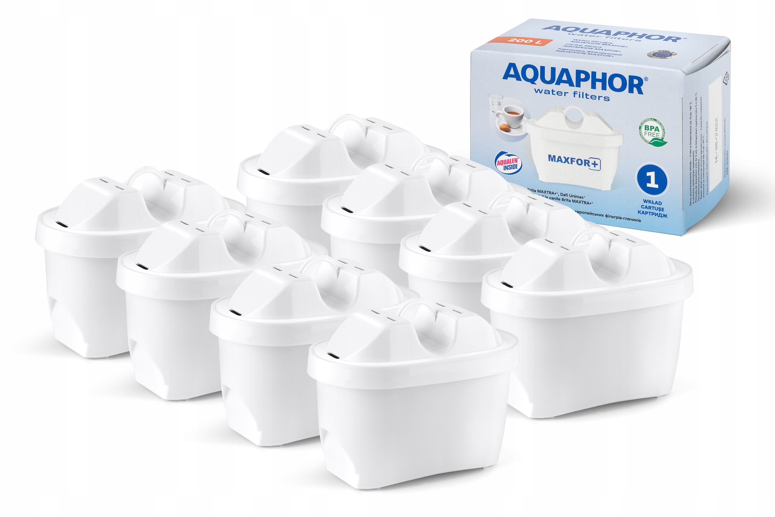 

Wkład Filtr Do Wody Aqua Do Brita Maxtra 8 Sztuk