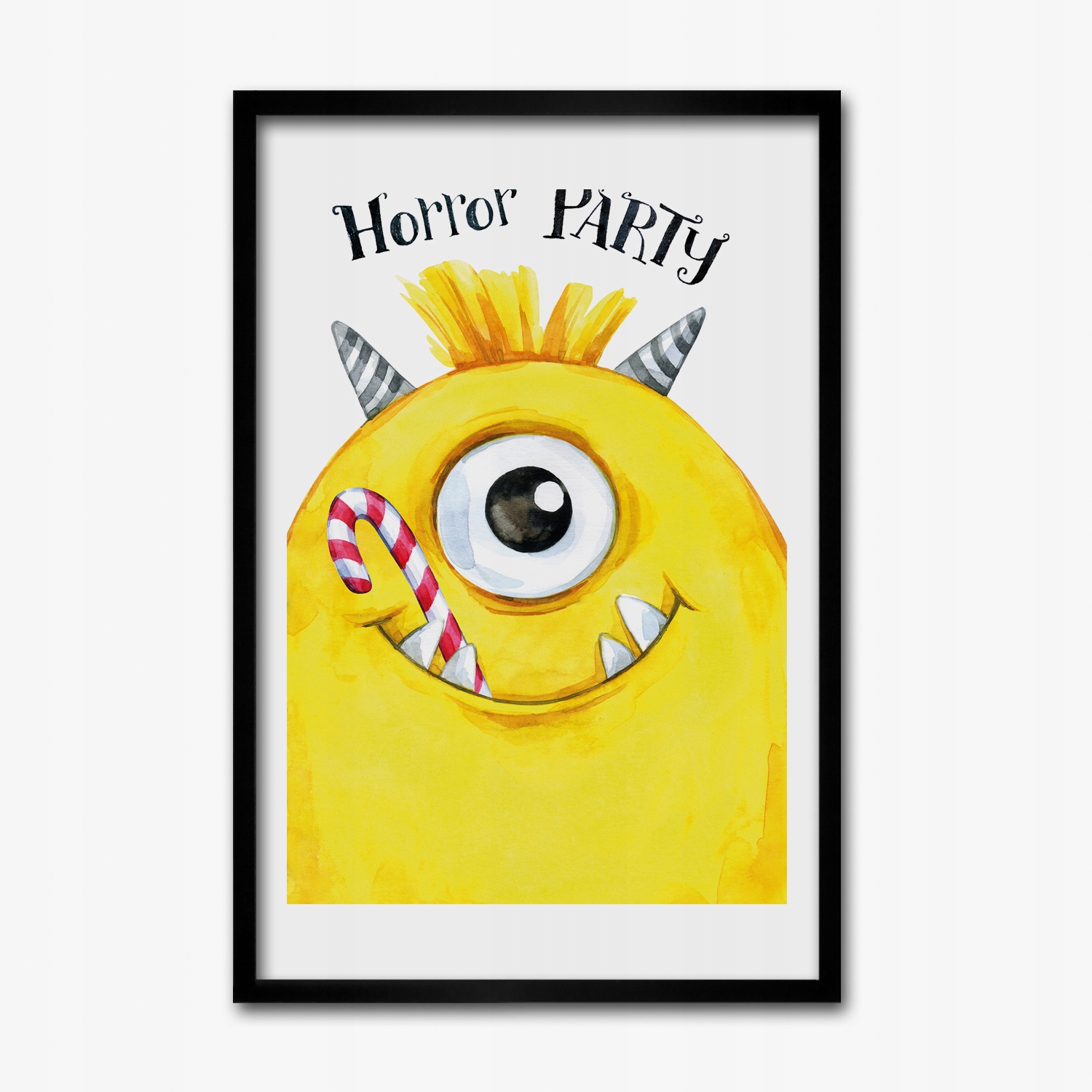 Obraz s rámem Mdf Příšera party úsměv 40x60 cm