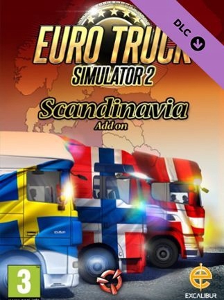 Euro Truck Simulator 2 Scandinavia Klucz Steam