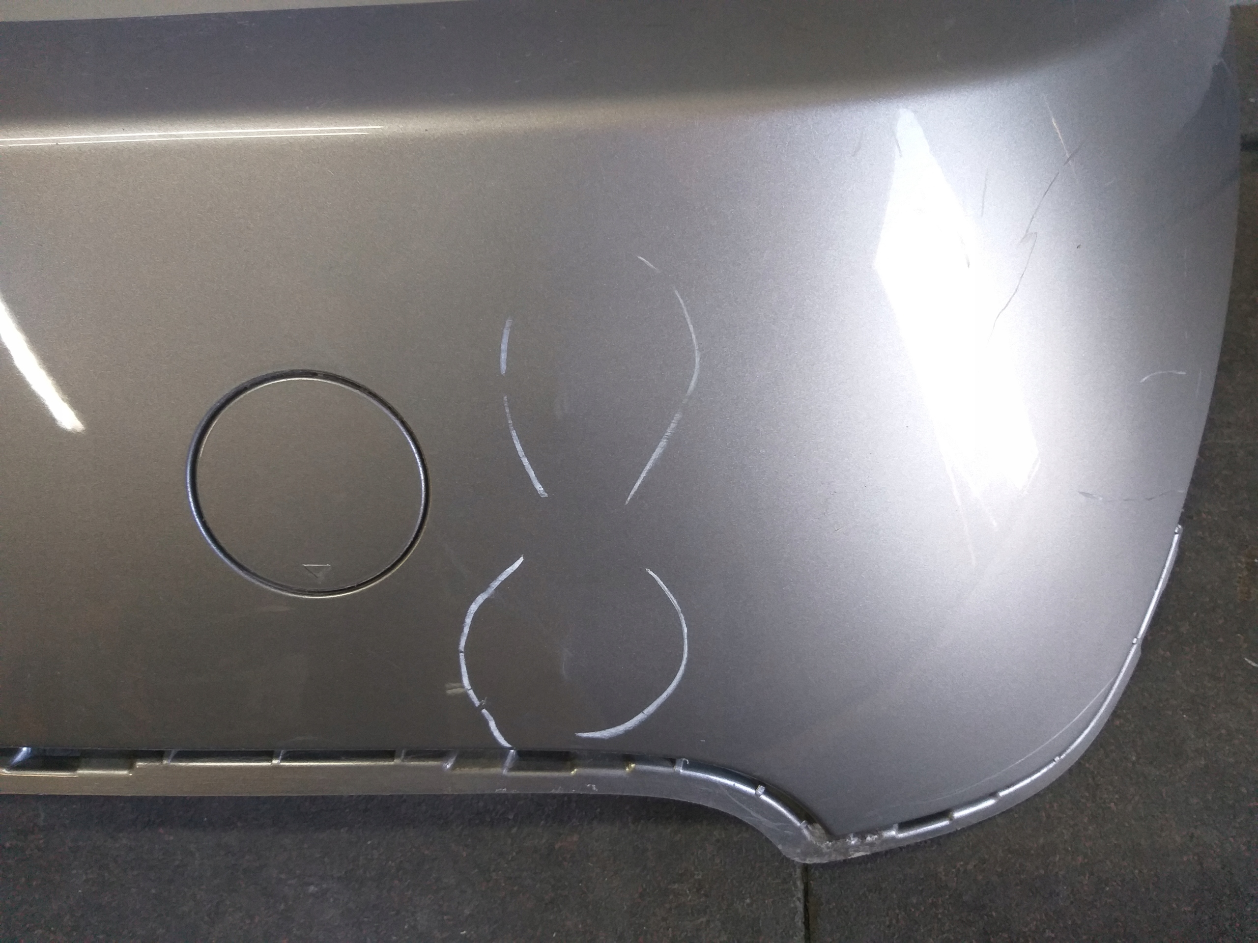 BUMPER REAR PART MINI COOPER F56
