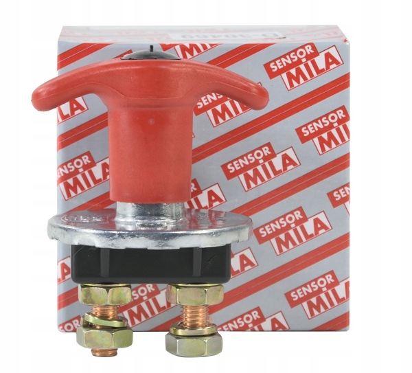 

Odłącznik Wyłącznik Masy Prądu Hebel 12/24V 1000A